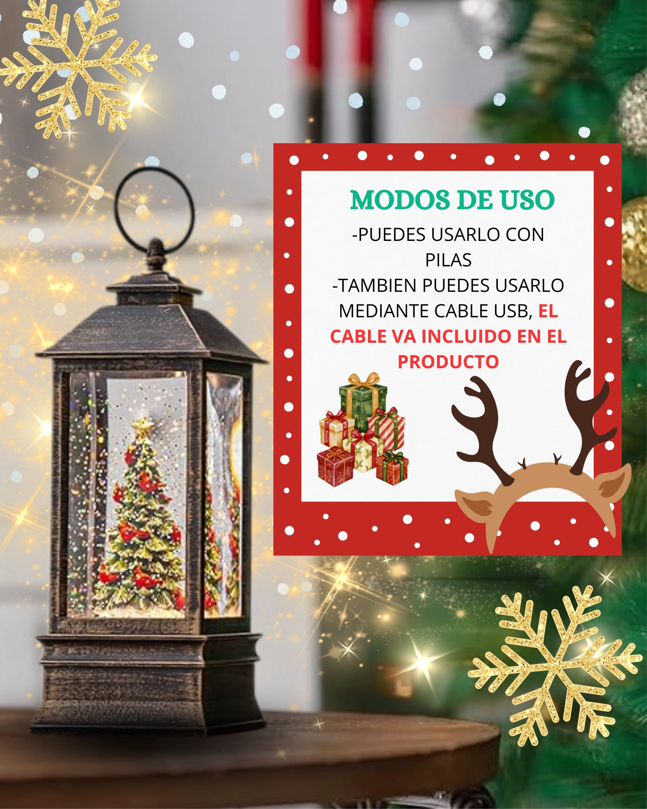 🎄✨LAMPARA NAVIDEÑA®
